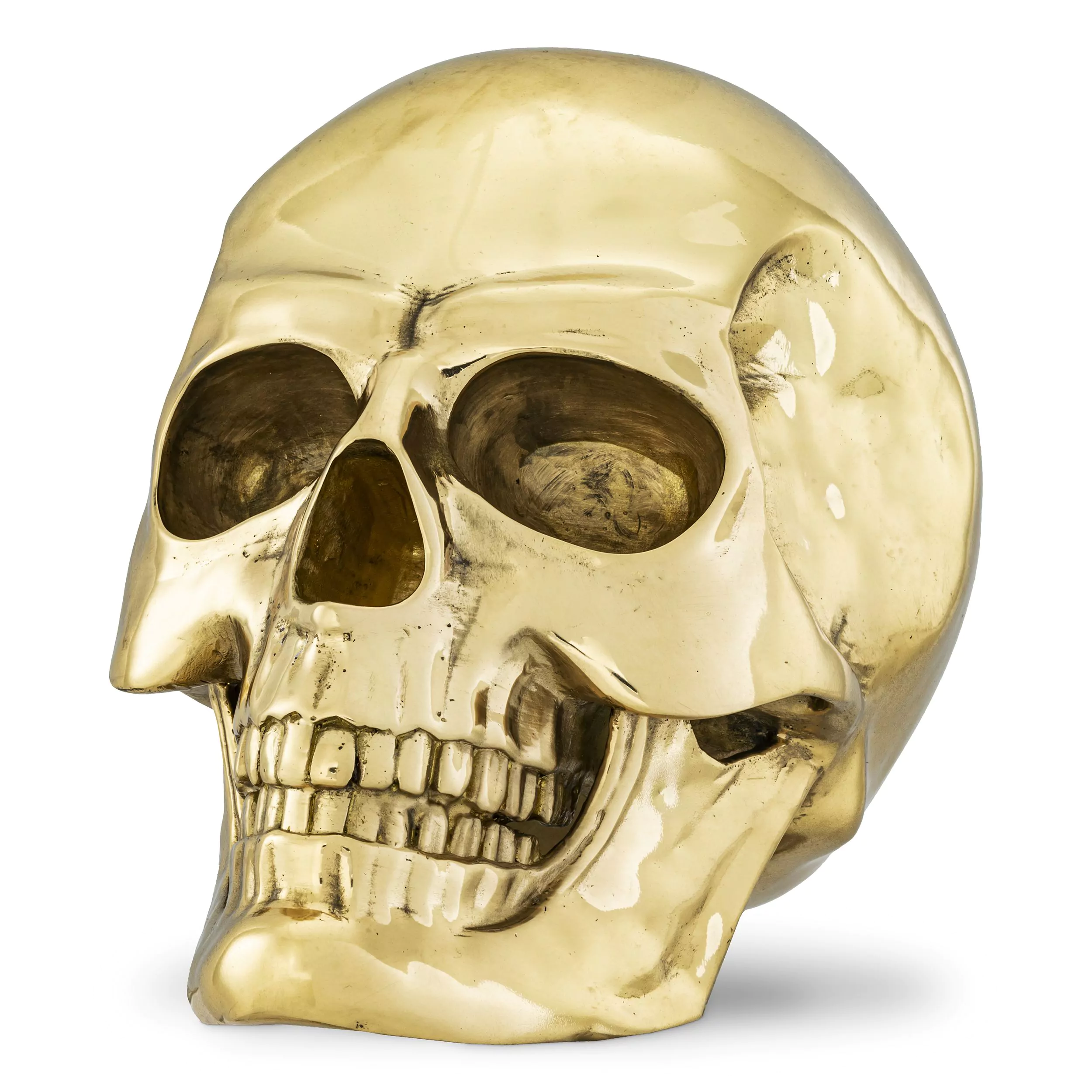 Dekorácia Gold Skull Element